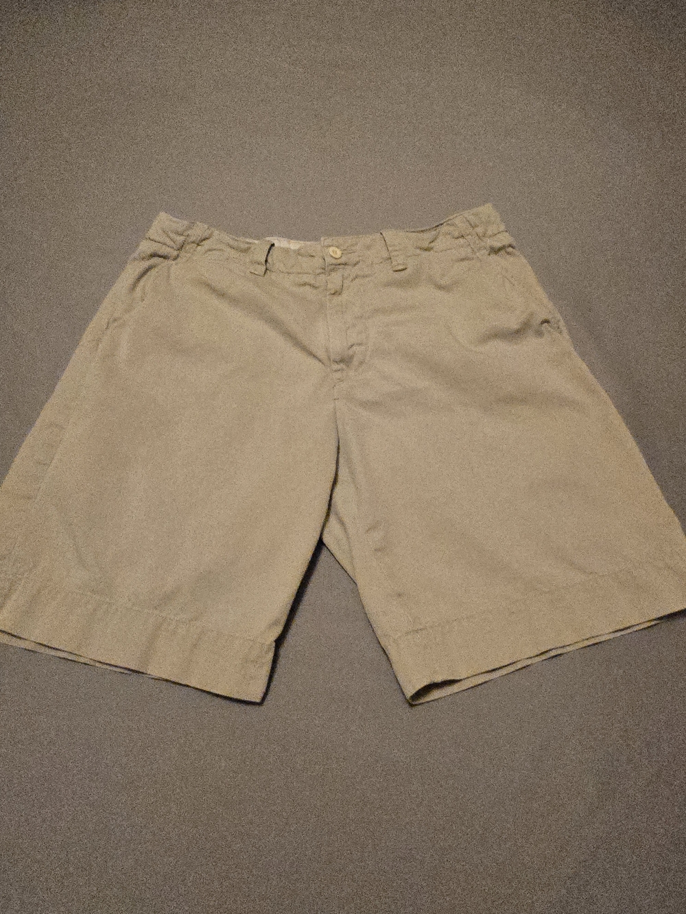 Polo Ralph Lauren Mens 34 Vintage Khaki Drawstring Shorts